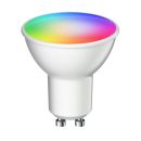 GU10 LED RGB Leuchtmittel, PAR16, warmweiß - kaltweiß (2900 - 6200 K), 5,5 W, 473lm, 103°, Smart Home, WLAN, Alexa, matt