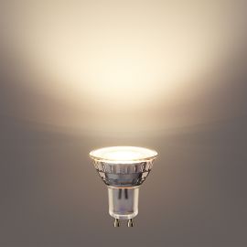 GU10 LED Leuchtmittel, PAR16, 5,4 W, 45°, Reflektorspiegel (silber) (Lichtfarbe wählbar)