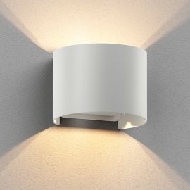 Wandleuchte RUNEL für außen, IP65, G9 Up & Downlight warmweiß (Leuchtmittel, Farbe wählbar)