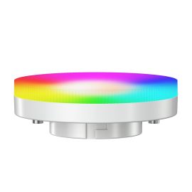 Leds Com GX53 LED RGB Leuchtmittel, warmweiß - kaltweiß (2900 - 6100 K), 6,6 W, 670lm, 107°, Smart Home, WLAN, Alexa, matt